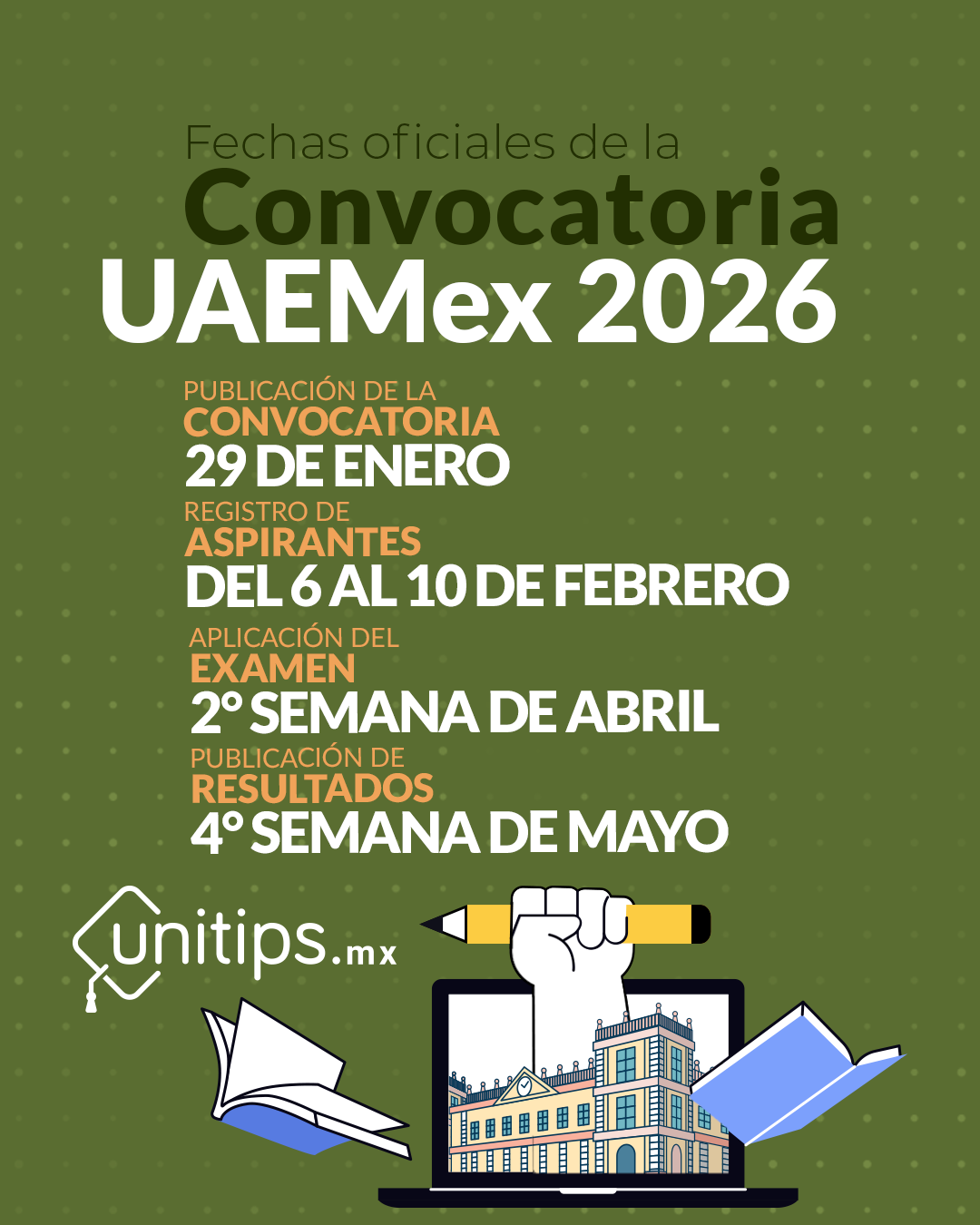 Fechas-oficiales-convocatoria-de-ingreso-UAEMex-2026