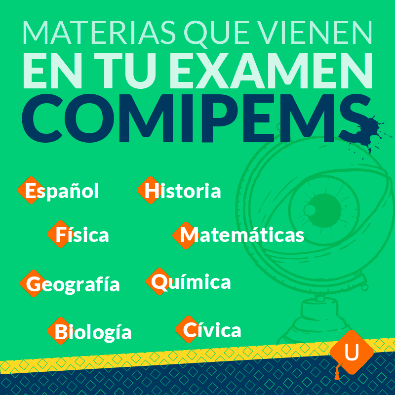 Estructura de temas del examen del COMIPEMS