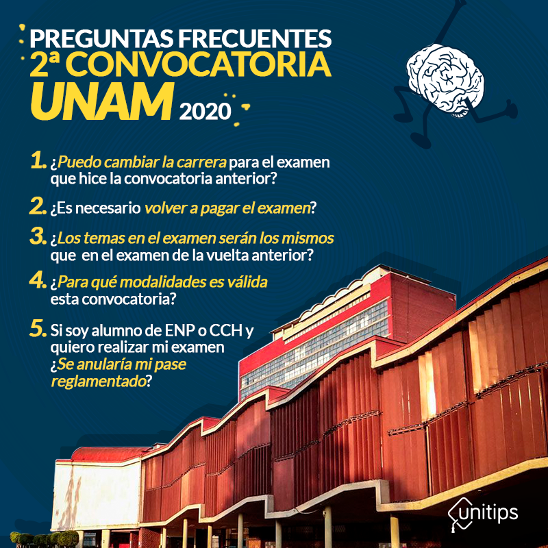 Preguntas Frecuentes De La Convocatoria UNAM