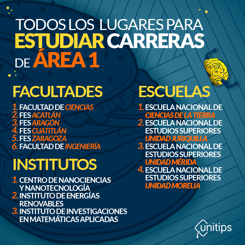 Todas Las Carreras Que Puedes Estudiar En Área 1